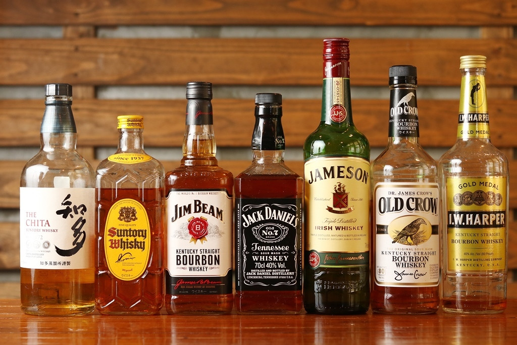 色んな種類のお酒